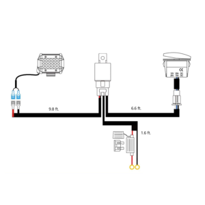 Light Bar / Accessory 14' Wiring Harness